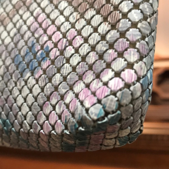 RARE!! Vintage Whiting & Davis Pastel Purse - Picture 5 of 8